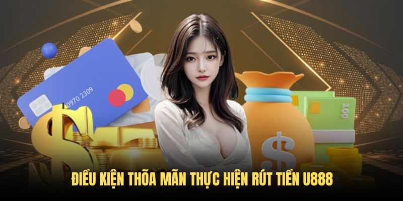 Điều kiện đáp ứng thực hiện rút tiền U888 thành công